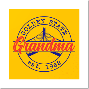 Golden State Grandma Posters and Art